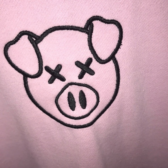 Shane Dawson Pink piggy hoodie - Picture 1 of 6